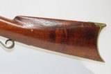 Antique W.K. STRONG Half-Stock .38 Caliber Percussion American LONG RIFLEWith “LEMAN/LANCASTER PA.” Marked Lock - 15 of 19