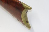 Antique W.K. STRONG Half-Stock .38 Caliber Percussion American LONG RIFLEWith “LEMAN/LANCASTER PA.” Marked Lock - 19 of 19