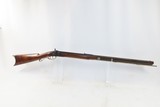 Antique W.K. STRONG Half-Stock .38 Caliber Percussion American LONG RIFLEWith “LEMAN/LANCASTER PA.” Marked Lock - 2 of 19