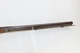 Antique M.B. BALL Marked Half Stock BACK ACTION Percussion Long Rifle
Mid-1800s HOMESTEAD/HUNTING Rifle - 5 of 19