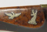 Antique M.B. BALL Marked Half Stock BACK ACTION Percussion Long Rifle
Mid-1800s HOMESTEAD/HUNTING Rifle - 12 of 19