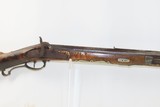 Antique M.B. BALL Marked Half Stock BACK ACTION Percussion Long Rifle
Mid-1800s HOMESTEAD/HUNTING Rifle - 4 of 19