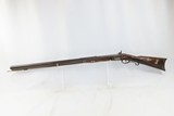 Antique M.B. BALL Marked Half Stock BACK ACTION Percussion Long Rifle
Mid-1800s HOMESTEAD/HUNTING Rifle - 14 of 19
