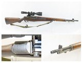 WORLD WAR II Era SPRINGFIELD U.S. M1 GARAND .30-06 Cal. Sporting Rifle C&R
GEORGE PATTON Favorite with SCOPE - 1 of 18