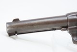 1876 Antique Colt PEACEMAKER Black Powder Frame SINGLE ACTION ARMY Revolver SAA with BONE GRIPS Manufactured in 1876! - 5 of 18