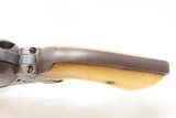 1876 Antique Colt PEACEMAKER Black Powder Frame SINGLE ACTION ARMY Revolver SAA with BONE GRIPS Manufactured in 1876! - 7 of 18