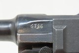 Double Dated 1918/1920 Unit Marked WORLD WAR I DWM GERMAN LUGER Pistol C&R
Iconic WWI IMPERIAL GERMAN Military Sidearm - 6 of 23
