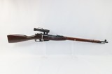 WORLD WAR II Soviet TULA ARSENAL Model 91/30 Mosin-Nagant SNIPER Rifle C&RSoviet Russia SNIPER RIFLE w/1943 Dated Scope - 2 of 22