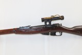WORLD WAR II Soviet TULA ARSENAL Model 91/30 Mosin-Nagant SNIPER Rifle C&RSoviet Russia SNIPER RIFLE w/1943 Dated Scope - 19 of 22