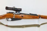 WWII Soviet Russia IZHEVSK 91/30 Mosin-Nagant Century Arms Sniper C&R Rifle Soviet Russia Rifle with Scope & Sling - 3 of 19