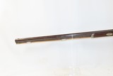 Antique MID-19th CENTURY Half-Stock .34 Cal. Percussion American LONG RIFLE Kentucky Style Long Rifle w/ R. ASHMORE & SON Lock - 16 of 16