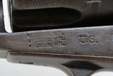 c1883 mfr. Antique U.S. CAVALRY Model COLT Single Action Army Revolver SAAIconic COLT .45 Military Sidearm - 6 of 23