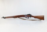 1944 Dated WORLD WAR II Era FAZAKERLEY Enfield No. 4 Mk1 C&R MILITARY RiflePrimary INFANTRY Weapon w/BAYONET, SHEATH, &SLING - 13 of 20