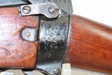 1944 Dated WORLD WAR II Era FAZAKERLEY Enfield No. 4 Mk1 C&R MILITARY RiflePrimary INFANTRY Weapon w/BAYONET, SHEATH, &SLING - 17 of 20