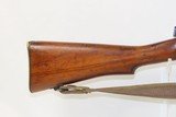 1944 Dated WORLD WAR II Era FAZAKERLEY Enfield No. 4 Mk1 C&R MILITARY RiflePrimary INFANTRY Weapon w/BAYONET, SHEATH, &SLING - 3 of 20