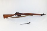 1944 Dated WORLD WAR II Era FAZAKERLEY Enfield No. 4 Mk1 C&R MILITARY RiflePrimary INFANTRY Weapon w/BAYONET, SHEATH, &SLING - 2 of 20