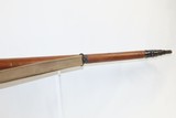 1944 Dated WORLD WAR II Era FAZAKERLEY Enfield No. 4 Mk1 C&R MILITARY RiflePrimary INFANTRY Weapon w/BAYONET, SHEATH, &SLING - 8 of 20