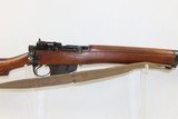 1944 Dated WORLD WAR II Era FAZAKERLEY Enfield No. 4 Mk1 C&R MILITARY RiflePrimary INFANTRY Weapon w/BAYONET, SHEATH, &SLING - 4 of 20