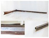 Antique I. SMITH TORONTO Half-Stock .46 Cal. Percussion American LONG RIFLE Canadian Made HUNTING/HOMESTEAD - 1 of 17
