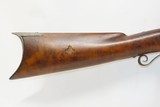 Antique I. SMITH TORONTO Half-Stock .46 Cal. Percussion American LONG RIFLE Canadian Made HUNTING/HOMESTEAD - 3 of 17