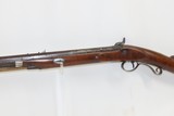 Antique I. SMITH TORONTO Half-Stock .46 Cal. Percussion American LONG RIFLE Canadian Made HUNTING/HOMESTEAD - 14 of 17