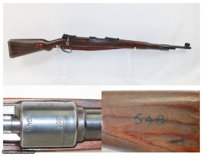 1945 Dated Czech WAFFENWERKE BRUNN “dot/1945” Code MAUSER K98 Rifle C&R
Post-GERMAN OCCUPATION Czech Made Military Rifle