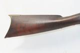 Antique MID-19th CENTURY Half-Stock .41 Cal. Percussion American LONG RIFLE Kentucky Style HUNTING/HOMESTEAD Long Rifle - 3 of 18