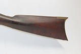 Antique MID-19th CENTURY Half-Stock .41 Cal. Percussion American LONG RIFLE Kentucky Style HUNTING/HOMESTEAD Long Rifle - 14 of 18