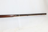 ENGRAVED Antique Mid-1800s Half-Stock .65 Caliber Percussion FOWLING PIECEKentucky Style HUNTING/HOMESTEAD Shotgun - 5 of 17