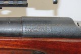 WORLD WAR II Era IZHEVSK Model 91/30 Mosin-Nagant Rifle C&R
Soviet Russia Rifle w/Scope, Bayonet, Pouch & Sling - 16 of 23