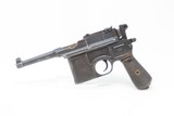 Pre-World War II MAUSER Model 1896 “BOLO” 7.63x25mm Broomhandle Pistol C&R
Made Famous by the Bolsheviks w/LEATHER HOLSTER - 4 of 24