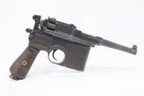 Pre-World War II MAUSER Model 1896 “BOLO” 7.63x25mm Broomhandle Pistol C&R
Made Famous by the Bolsheviks w/LEATHER HOLSTER - 21 of 24
