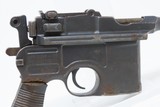 Pre-World War II MAUSER Model 1896 “BOLO” 7.63x25mm Broomhandle Pistol C&R
Made Famous by the Bolsheviks w/LEATHER HOLSTER - 23 of 24