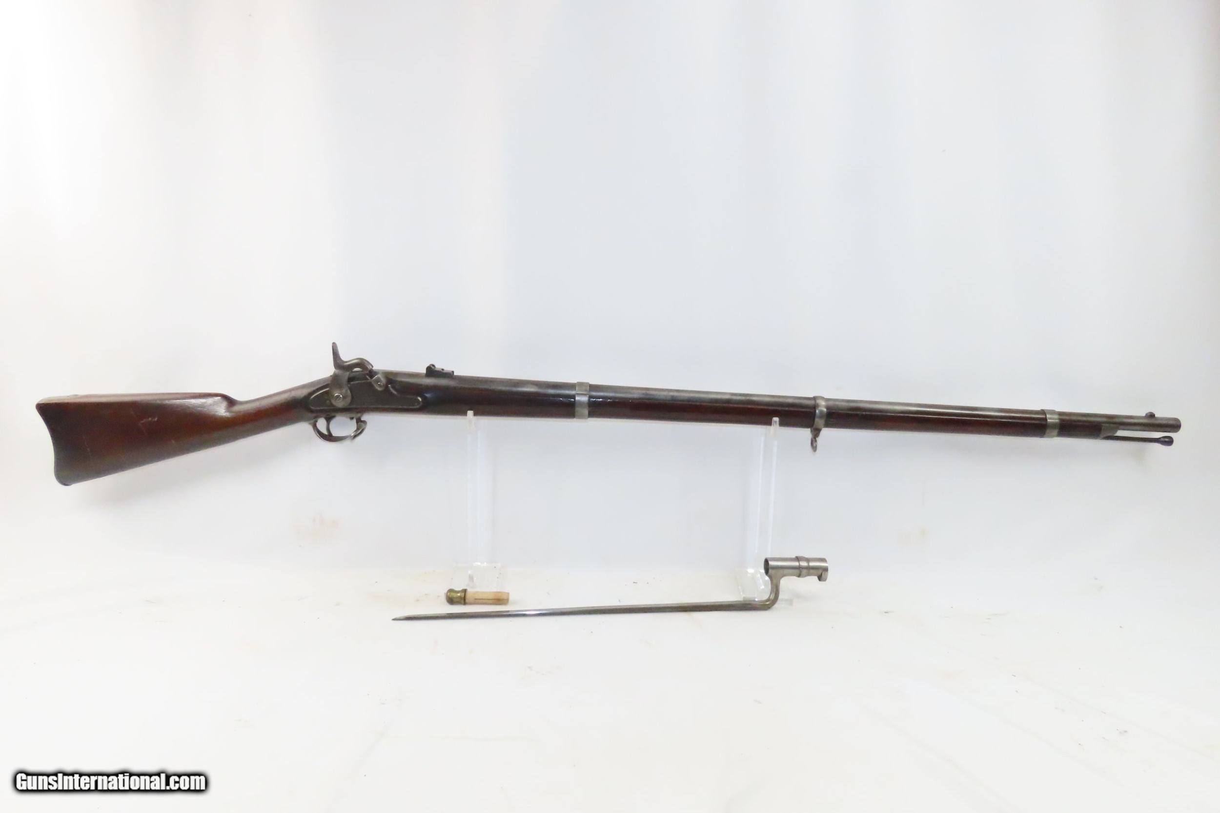 SCARCE 1st CONTRACT Civil War Antique EARLY WHITNEY Model 1861 Rifle ...