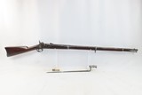 SCARCE 1st CONTRACT Civil War Antique EARLY WHITNEY Model 1861 Rifle-MUSKET Connecticut Made with U.S. SOCKET BAYONET - 2 of 17