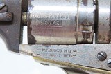 Antique COLT 3-1/2 Inch ROUND BARREL Pocket Model CARTRIDGE .38 CF Revolver 1 of 6500; Scarce CARTRIDGE CONVERSION Model! - 6 of 18