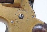 Antique CIVIL WAR Era C. SHARPS Model 2 .30 Cal. Rimfire PEPPERBOX Revolver 4 Shot WILD WEST Self Defense Pocket Gun - 6 of 19