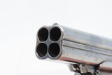 REMINGTON-ELLIOT Antique “PEPPERBOX” .32 Caliber Rimfire Deringer PISTOL4-Shot Ring Trigger Deringer Type Pistol - 9 of 17