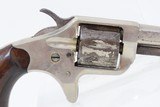 LONDON RETAILER Marked Antique COLT “NEW LINE” .22 RF ETCHED PANEL Revolver Nickel Plated SELF DEFENSE Hideout Revolver - 16 of 17