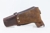 FRENCH M.A.B. Model C 7.65mm SEMI-AUTOMATIC Hammerless “POCKET” Pistol C&RBased on the Model 1910 FN BROWNING w/HOLSTER - 4 of 22