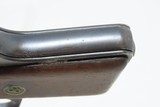 Post-WW I Deutsche Werke ORTGIES 6.35x16mm Hammerless SEMI-AUTO Pistol C&RType Pistol Given to EVA BRAUN by the Führer - 9 of 22