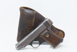 Post-WW I Deutsche Werke ORTGIES 6.35x16mm Hammerless SEMI-AUTO Pistol C&RType Pistol Given to EVA BRAUN by the Führer - 2 of 22