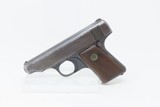 Post-WW I Deutsche Werke ORTGIES 6.35x16mm Hammerless SEMI-AUTO Pistol C&RType Pistol Given to EVA BRAUN by the Führer - 3 of 22