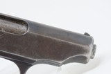 Post-WW I Deutsche Werke ORTGIES 6.35x16mm Hammerless SEMI-AUTO Pistol C&RType Pistol Given to EVA BRAUN by the Führer - 22 of 22