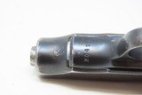 Post-WW I Deutsche Werke ORTGIES 6.35x16mm Hammerless SEMI-AUTO Pistol C&RType Pistol Given to EVA BRAUN by the Führer - 16 of 22