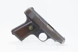 Post-WW I Deutsche Werke ORTGIES 6.35x16mm Hammerless SEMI-AUTO Pistol C&RType Pistol Given to EVA BRAUN by the Führer - 19 of 22