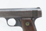Post-WW I Deutsche Werke ORTGIES 6.35x16mm Hammerless SEMI-AUTO Pistol C&RType Pistol Given to EVA BRAUN by the Führer - 5 of 22