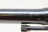 COLT Double Action POLICE POSITIVE .38 Long Colt SELF DEFENSE Revolver C&R
BRITISH PROOFED Colt Police Positive Revolver - 6 of 18