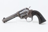 1901 COLT BISLEY 1st Gen SINGLE ACTION ARMY .45 C&R Revolver in Wooden Case With USMC “PISTOL EXPERT” Badge - 6 of 25