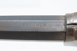 J.P. LOWER Marked CIVIL WAR Era WILLIAM UHLINGER .32 Cal. POCKET Revolver
RARE Patent Infringement Pistol of the Civil War - 8 of 18